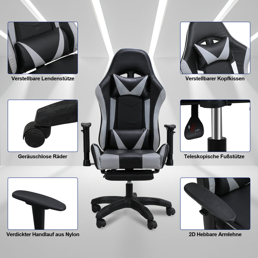 Sonnewelt Gaming Stuhl Bürostuhl Computerstuhl