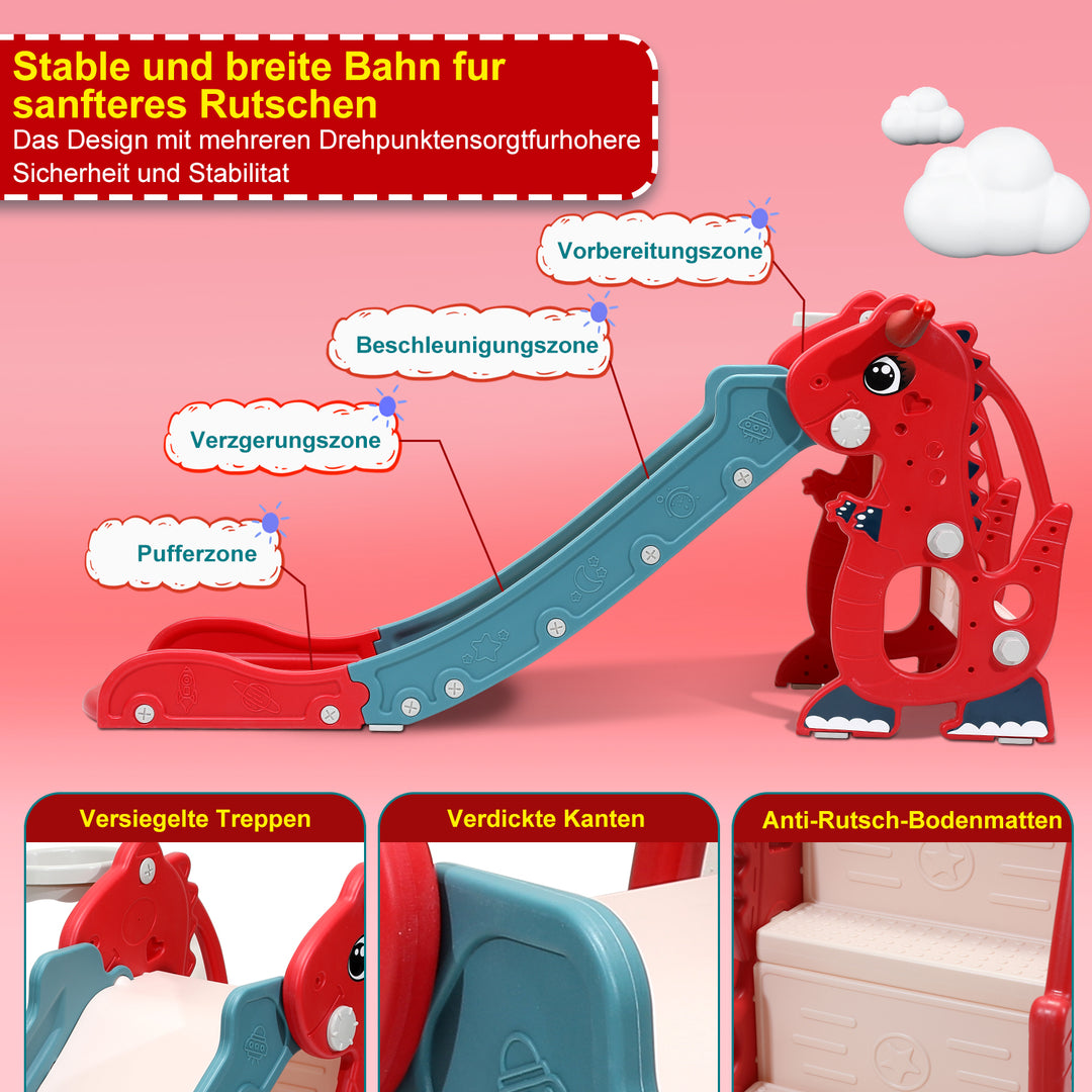 Sonnewelt Kinderrutsche Faltbar 4 in 1