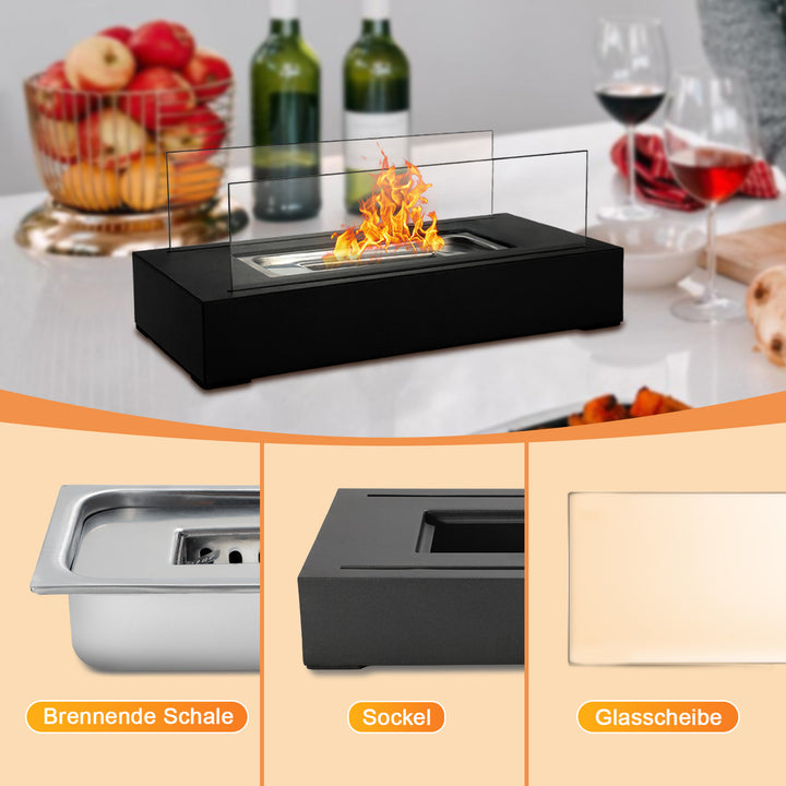 Sonnewelt Tischkamin Bio Ethanol Kamin 170ml