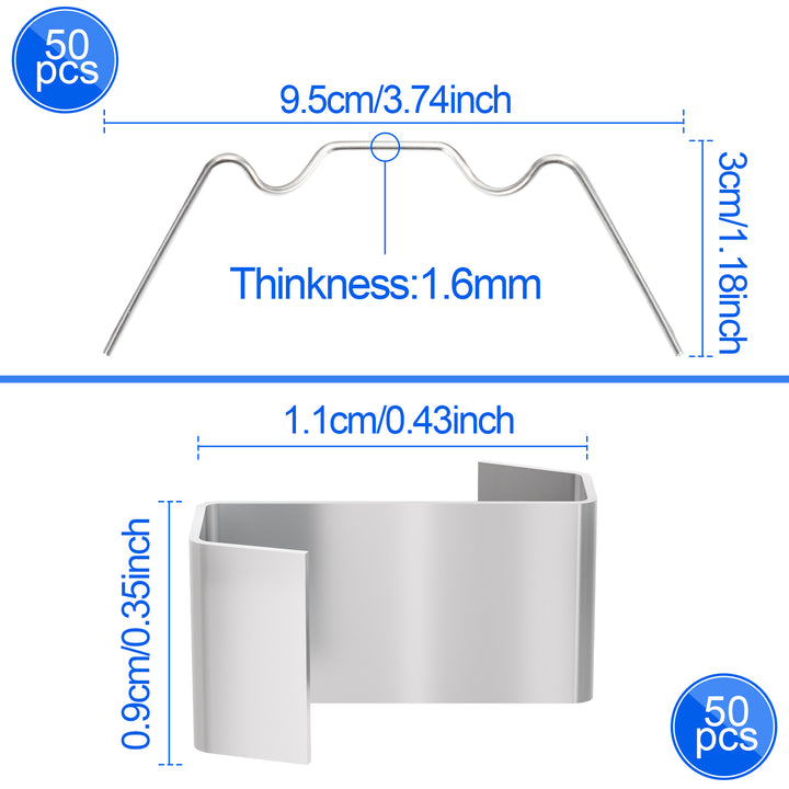 Sonnewelt Doppelstegplatte 4mm 14 Stück für Gewächshaus mit W-Clips und Z-Clips