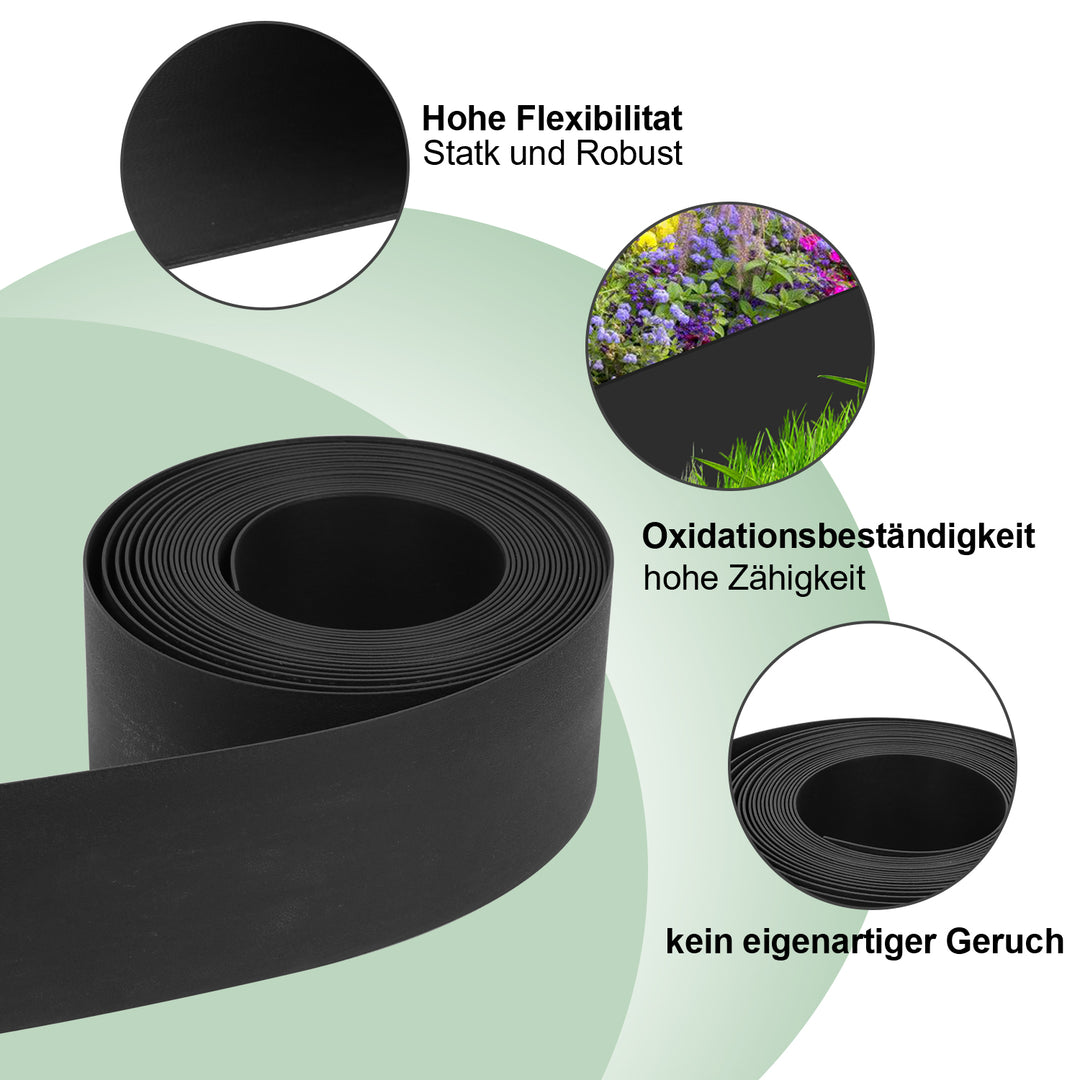 Sonnewelt Rasenkante PE Kunststoff
