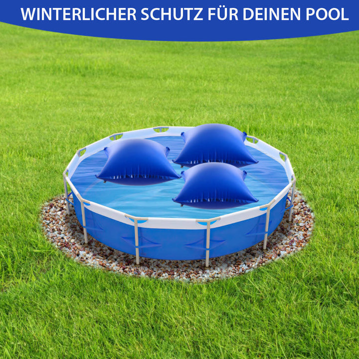 Sonnewelt Poolkissen Winter Pool Luftkissen 120 x 120 cm