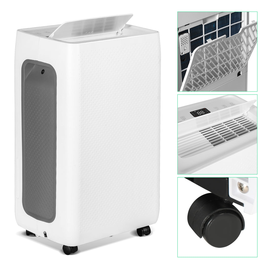 Sonnewelt Luftentfeuchter 26L mit Timerfunktion, Wäschetrockungsfunktion, Abtaufunktion