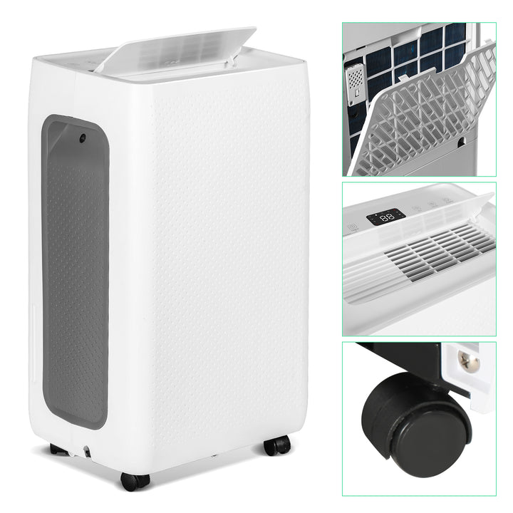 Sonnewelt Luftentfeuchter 26L mit Timerfunktion, Wäschetrockungsfunktion, Abtaufunktion