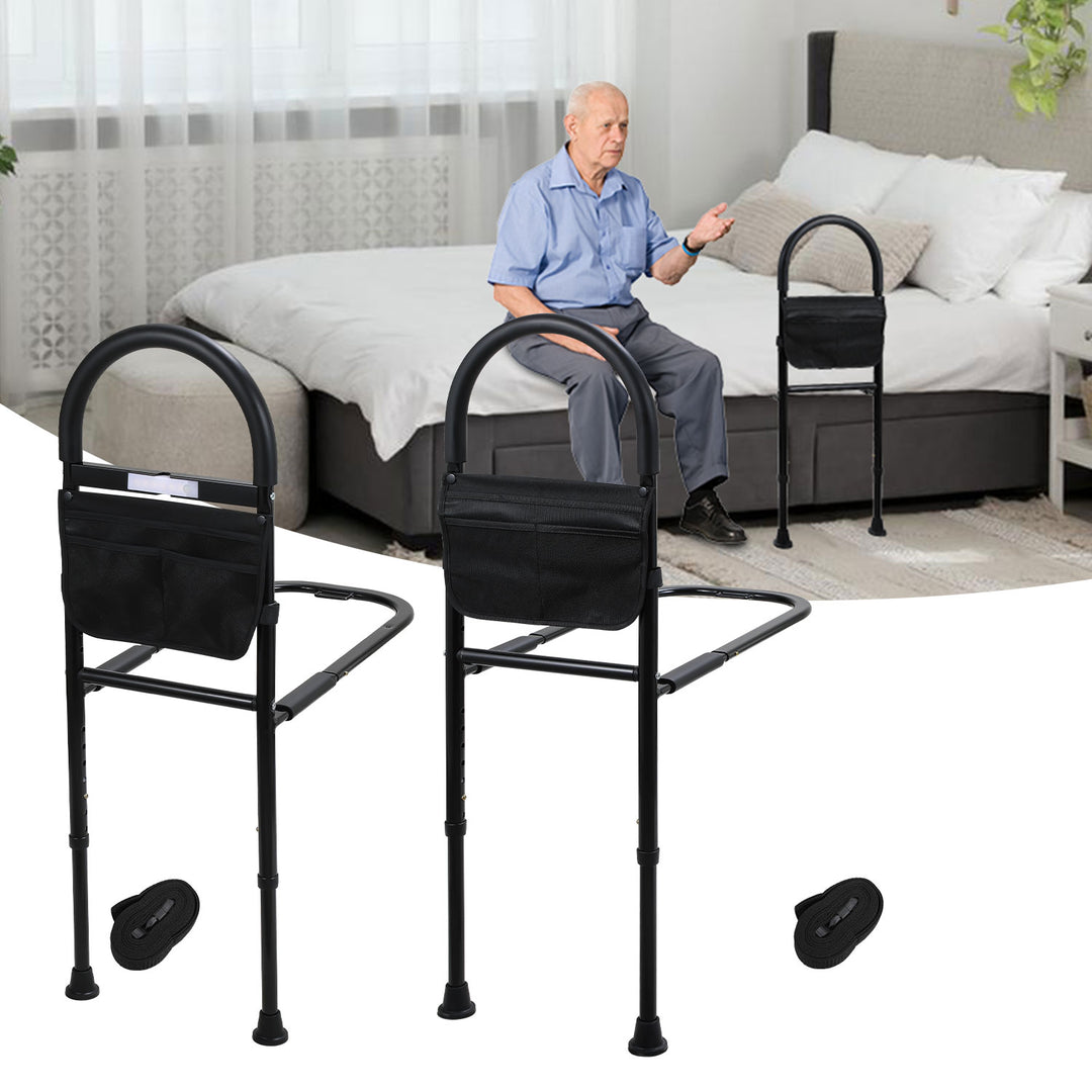 Sonnewelt Aufstehhilfe Bett mit Unterstützung Beine und Lagerung Tasche