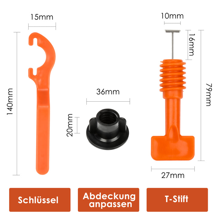 Sonnewelt 110/220Stück  Nivelliersystem Fliesen Verlege