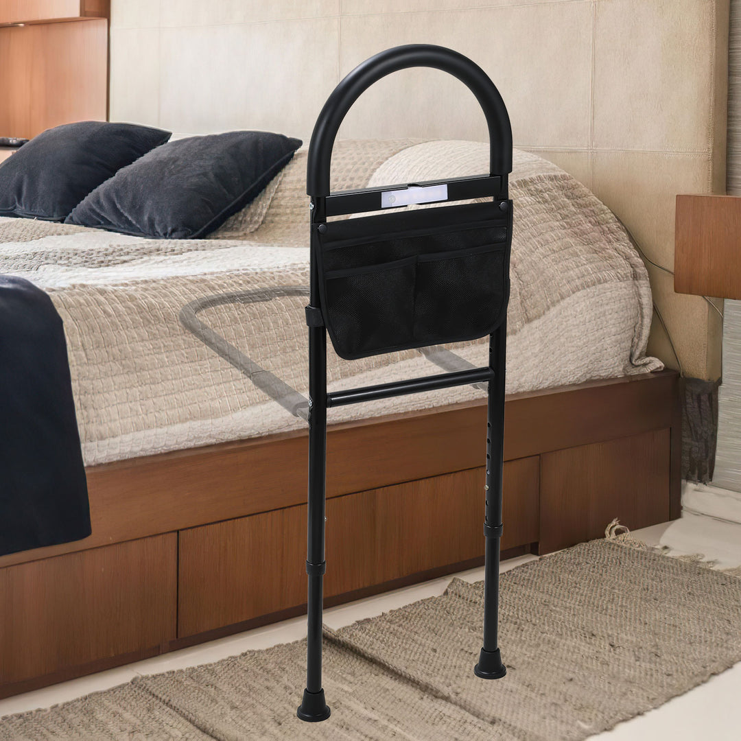 Sonnewelt Aufstehhilfe Bett mit Unterstützung Beine und Lagerung Tasche