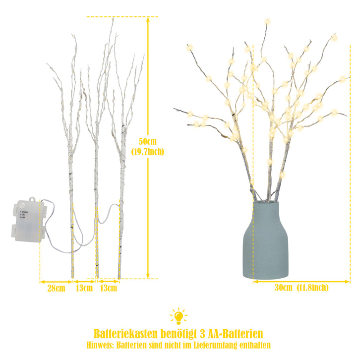 Sonnewelt Lichterbaum Weihnachtsdekoration Warmweiß