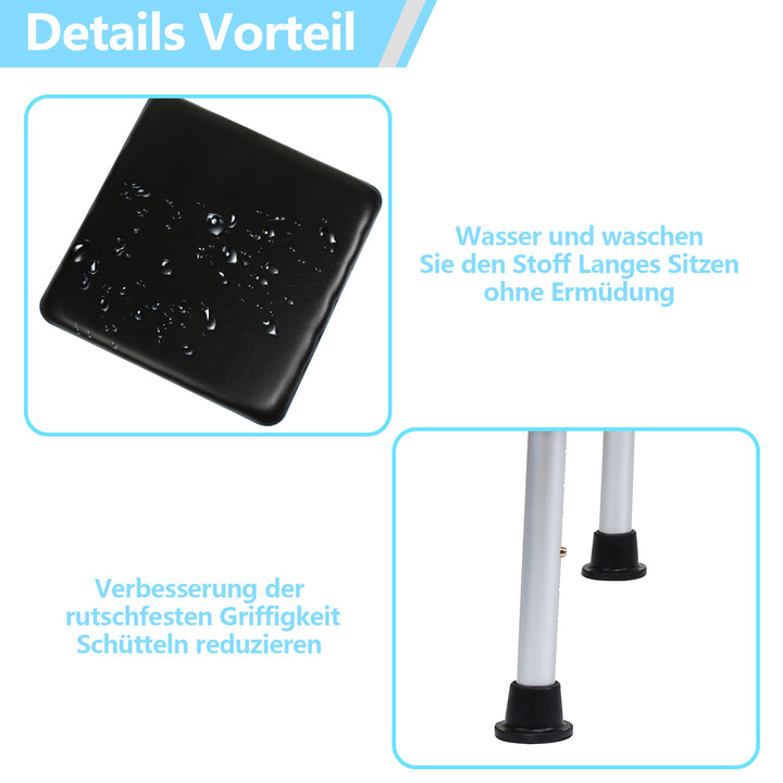 Sonnewelt Toilettenstuhl Höhenverstellbar inkl. WC-Stuhl