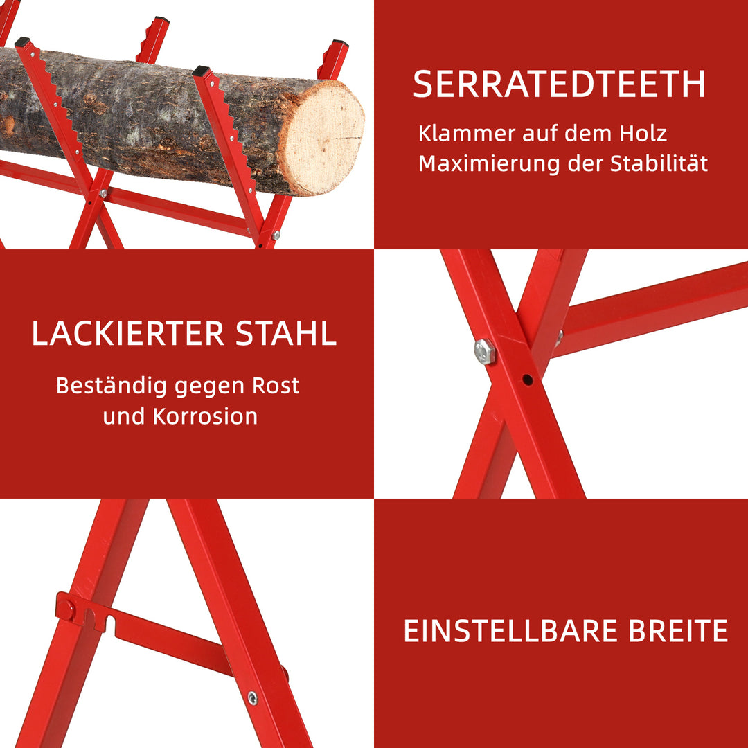 Sonnewelt Sägebock Sägegestell Max. Belastung 100 kg