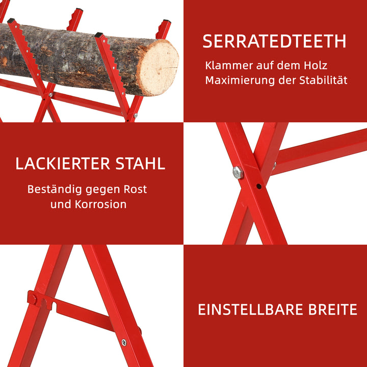 Sonnewelt Sägebock Sägegestell Max. Belastung 100 kg