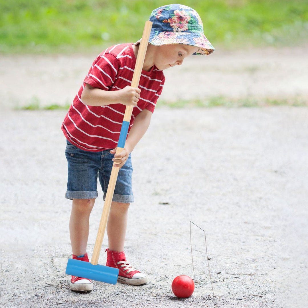 Sonnewelt Krocket Spiel 2-4 Spieler Croquet Set