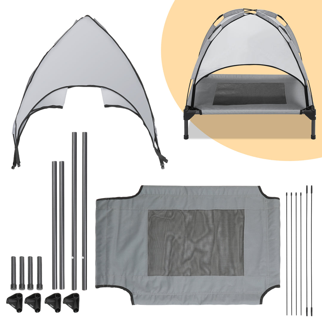 Sonnewelt Haustierbett mit Baldachin für Indoor & Outdoor