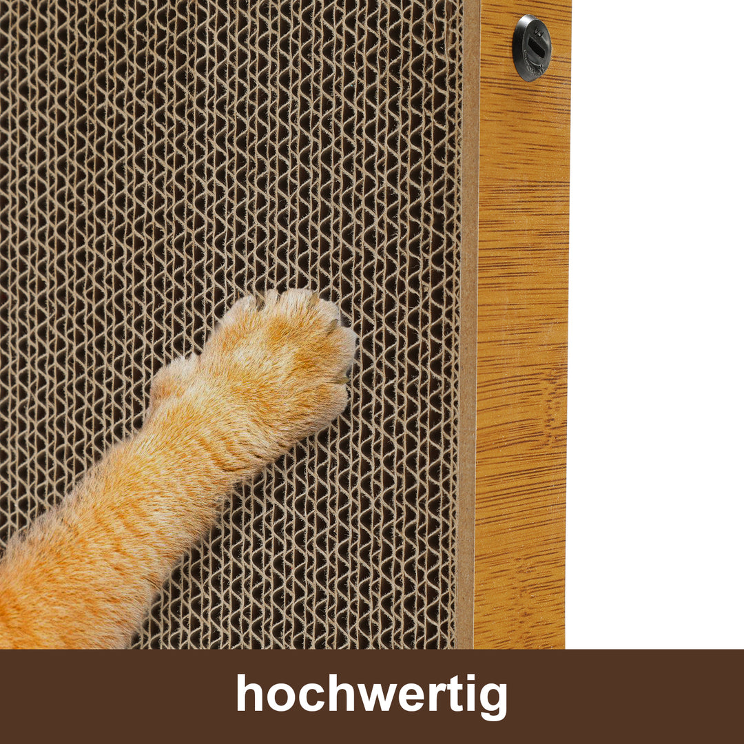 Sonnewelt Katzen Kratzbrett L förmig Kratzpappe