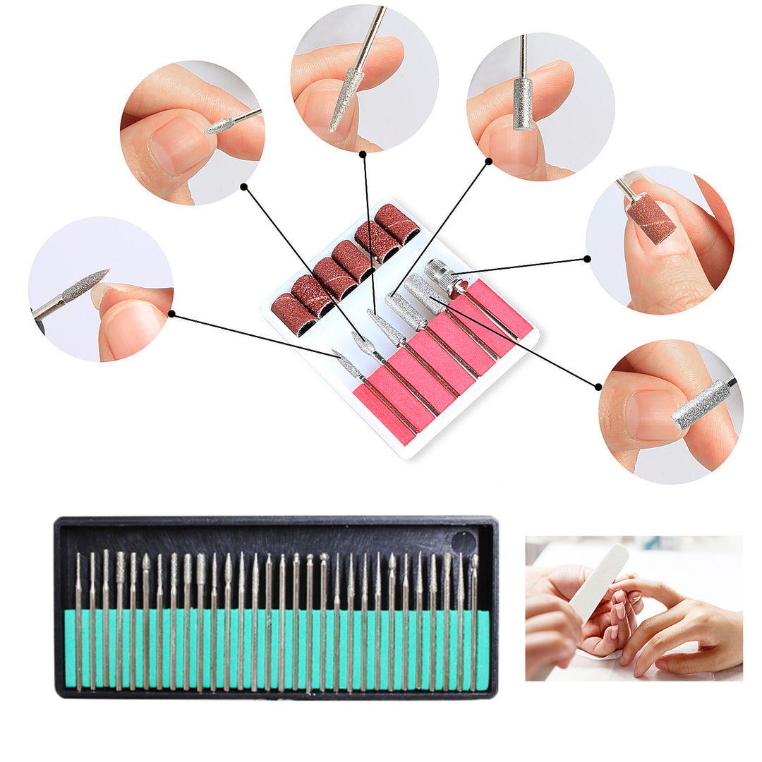 Sonnewelt Elektrische Nagelfräser 30000 U/min Nagelfeile Pediküre