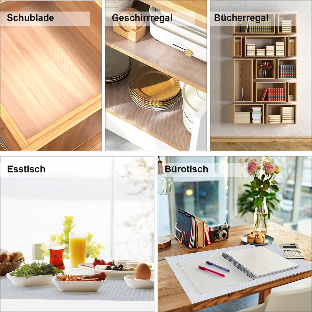 Sonnewelt Schubladenmatte Folie Antirutschmatte 500cm
