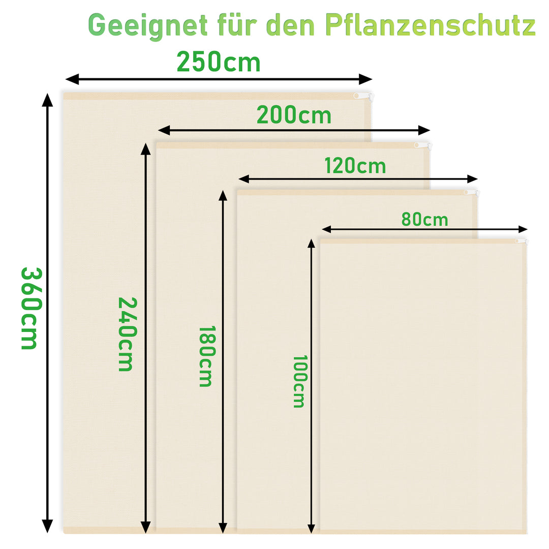 Sonnewelt Pflanzenfrostschutz Winterschutz 100g/㎡