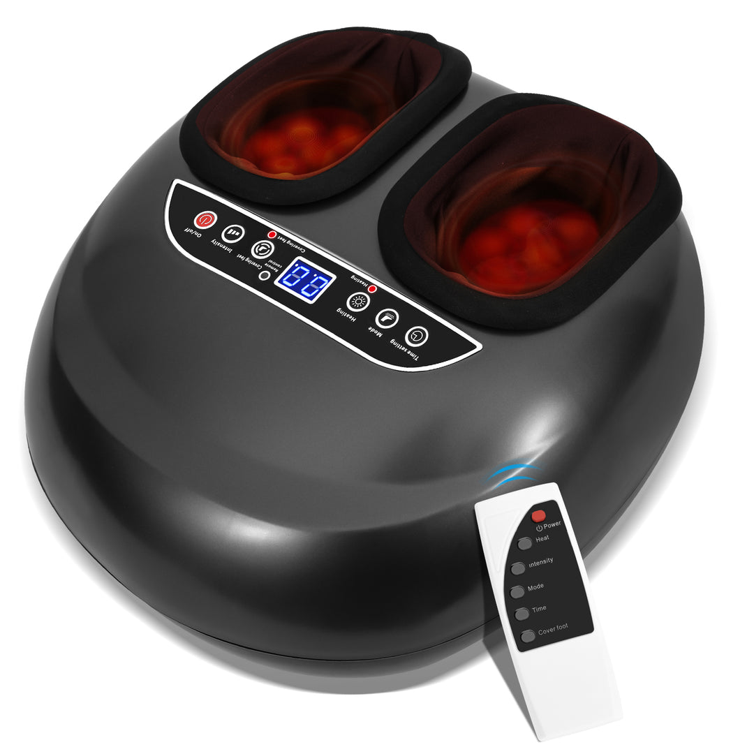 Sonnewelt Fußmassagegerät mit Heizfunktion Knetmassage