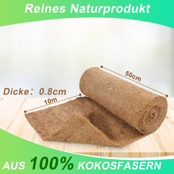 Sonnewelt Kokosmatte Pflanzenschutz 5M/10M