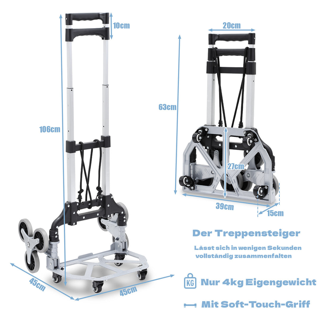 Sonnewelt Treppensteiger sackkarre bis 75kg