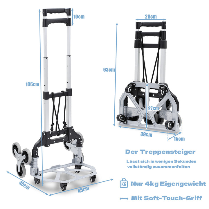 Sonnewelt Treppensteiger sackkarre bis 75kg
