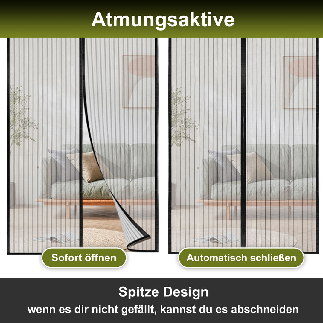 Sonnewelt Magnet Fliegengitter Tür Insektenschutz