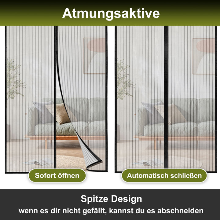 Sonnewelt Magnet Fliegengitter Tür Insektenschutz