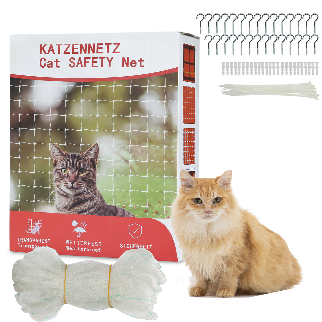 Sonnewelt Katzennetz Balkonnetz Sicherheitsnetz 3x8m