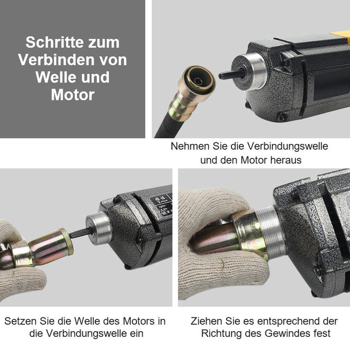 Sonnewelt Betonrüttler 1000W 5000 rpm