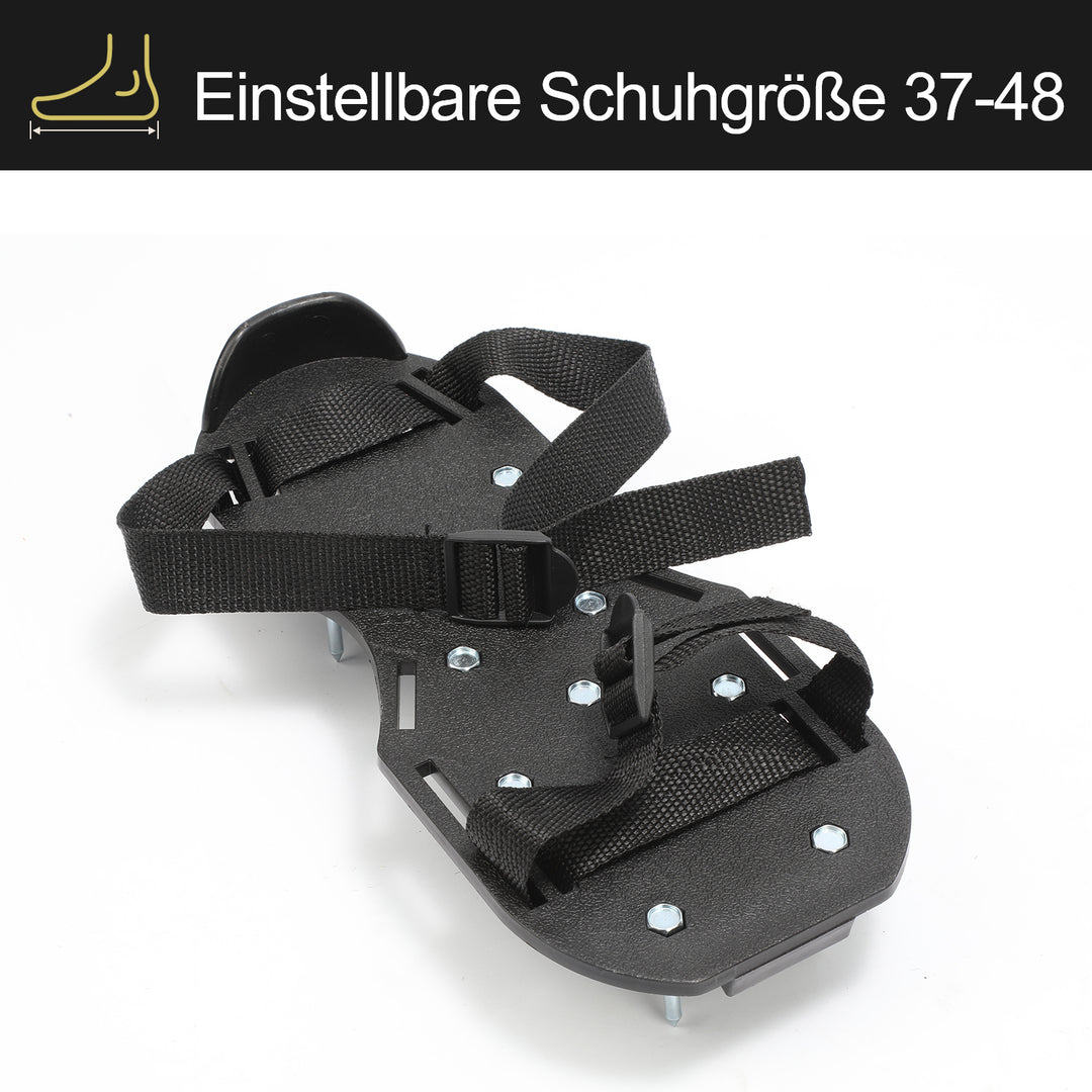 Sonnewelt 1 Paar Nagelschuhe Rasenbelüfter für Bodenbeschichtung