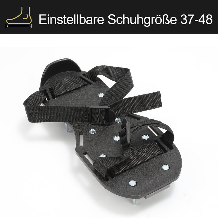 Sonnewelt 1 Paar Nagelschuhe Rasenbelüfter für Bodenbeschichtung