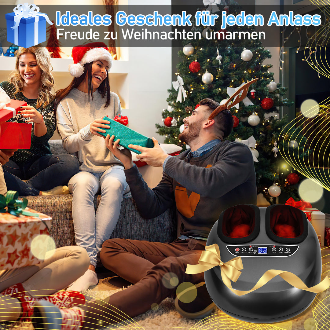 Sonnewelt Fußmassagegerät mit Heizfunktion Knetmassage