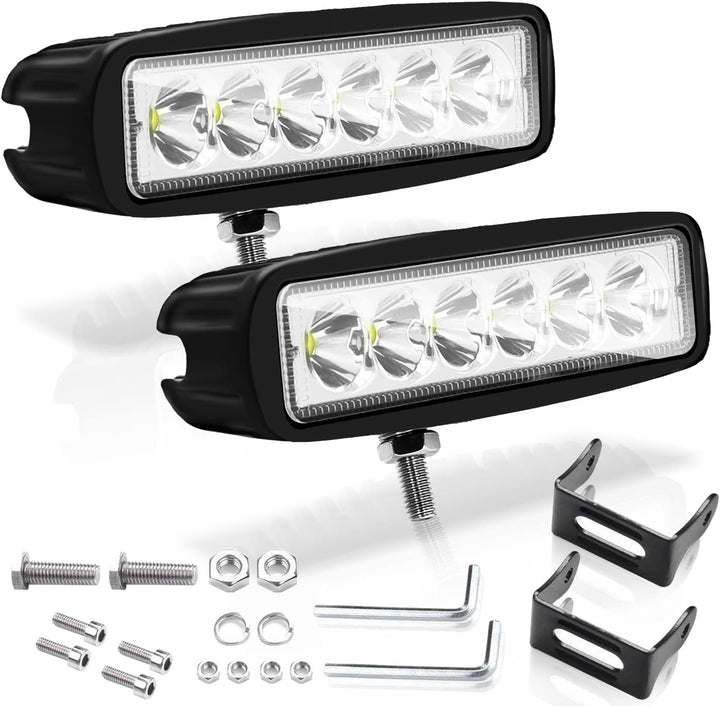 Sonnewelt LED Arbeitsscheinwerfer 18W IP67 6500K