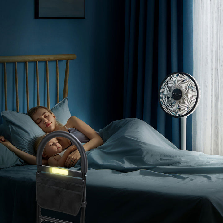 Sonnewelt Aufstehhilfe Bett mit Unterstützung Beine und Lagerung Tasche
