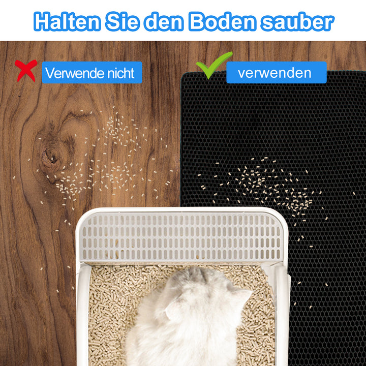 Sonnewelt Katzenstreu Matte 79 x 60cm