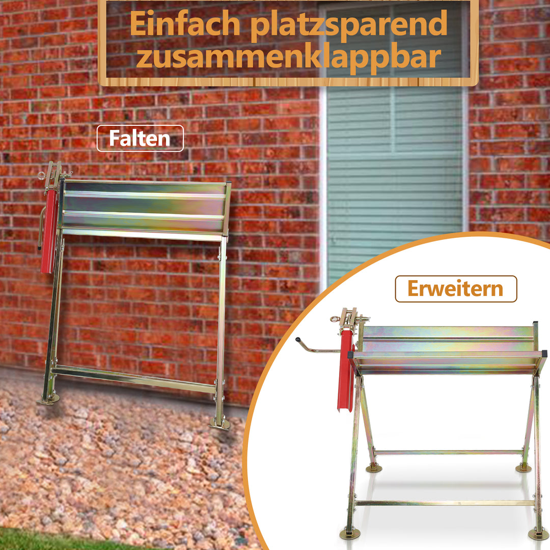 Sonnewelt Sägebock mit Kettensägenständer Max. Belastung 150 kg
