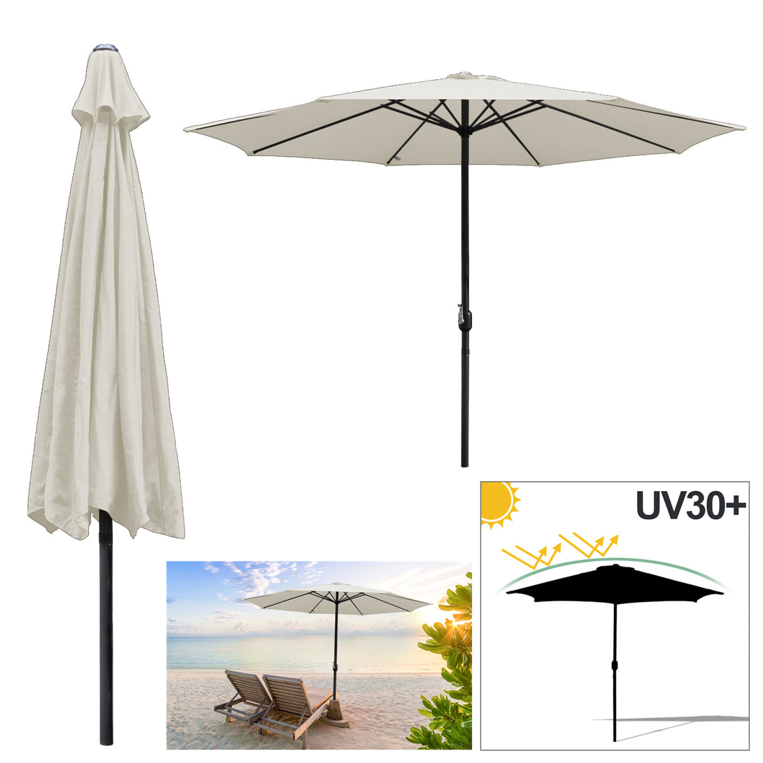 Sonnewelt Sonnenschirm Gartenschirm 3.5m Outdoor
