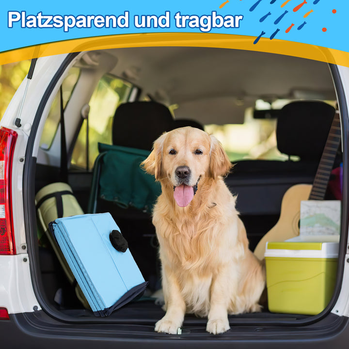 Sonnewelt Hundepool Faltbarer Swimmingpool