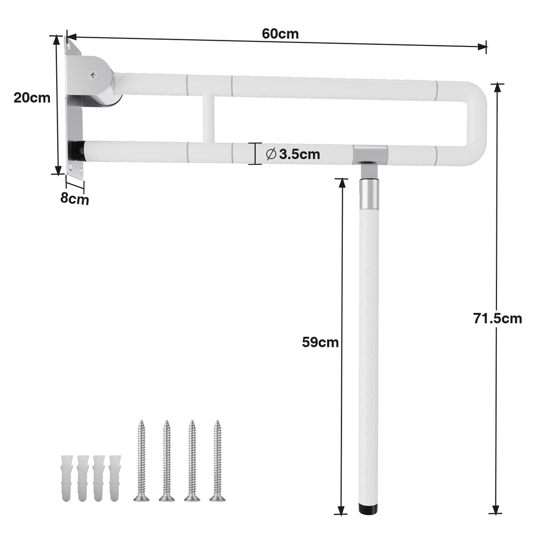 Sonnewelt Wandstützgriff Toiletten 60cm