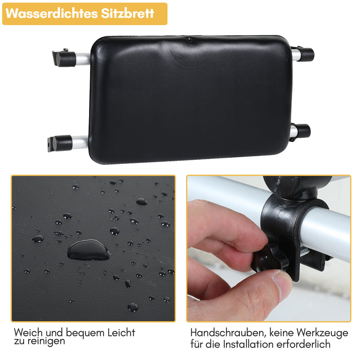 Sonnewelt Gehhilfe Leicht Rollator aus Aluminium bis 180 kg