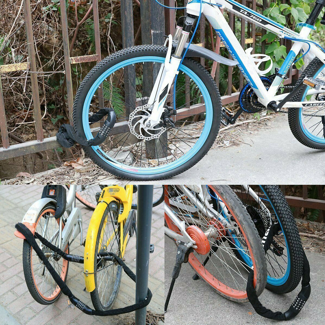 Sonnewelt Fahrradschloß Zahlenschloss 90cm/120cm