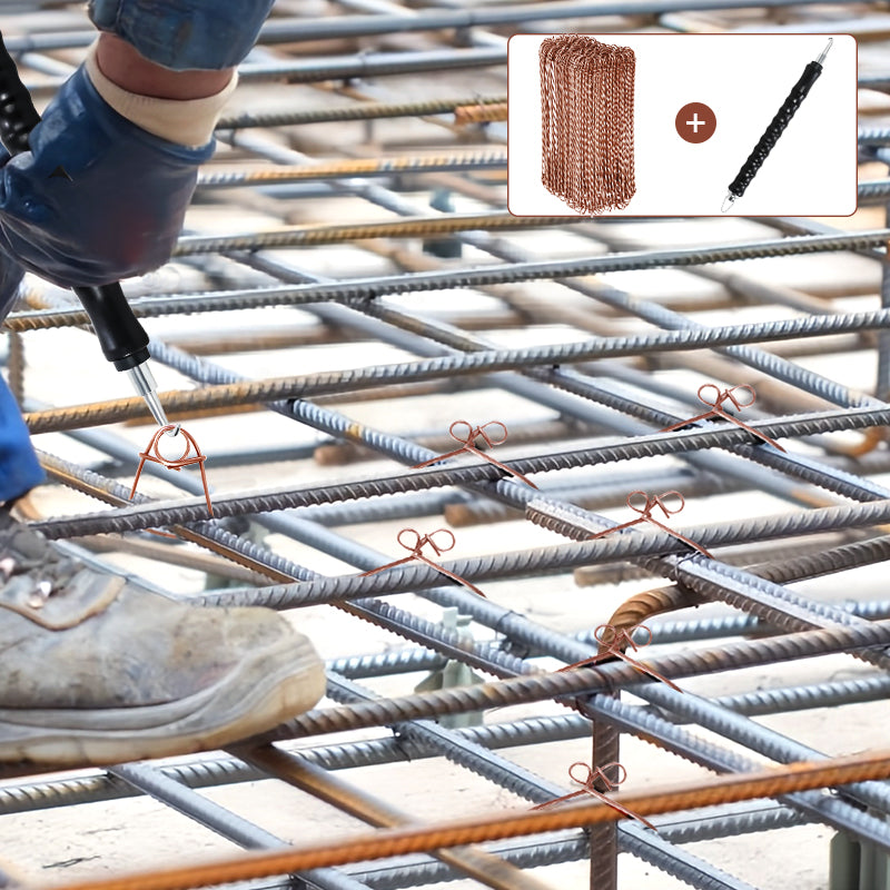 Sonnewelt Rödeldraht Ø1,0 x 100 mm/140mm Betonbindedraht 1000 Stk