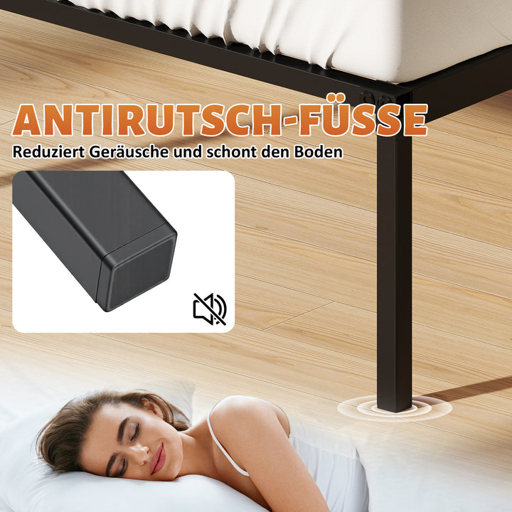 Sonnewelt Bettgestell Faltbar Bettrahmen 90x200cm