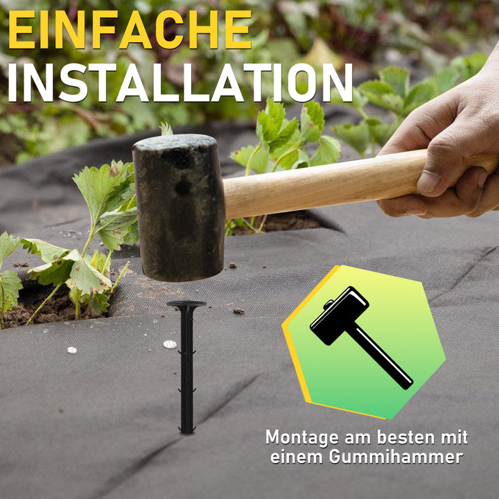 Sonnewelt Erdanker Bodenanker aus PP 200 Stück