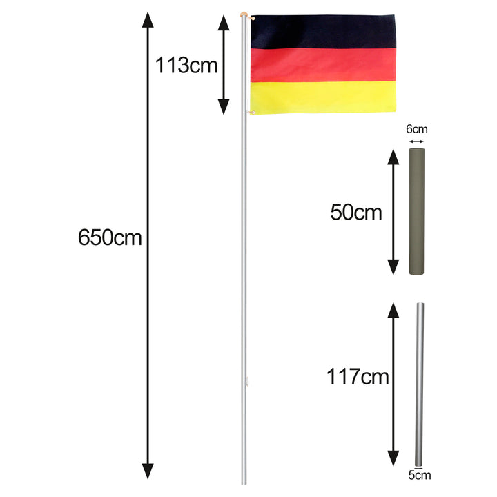 Fahnenmast 