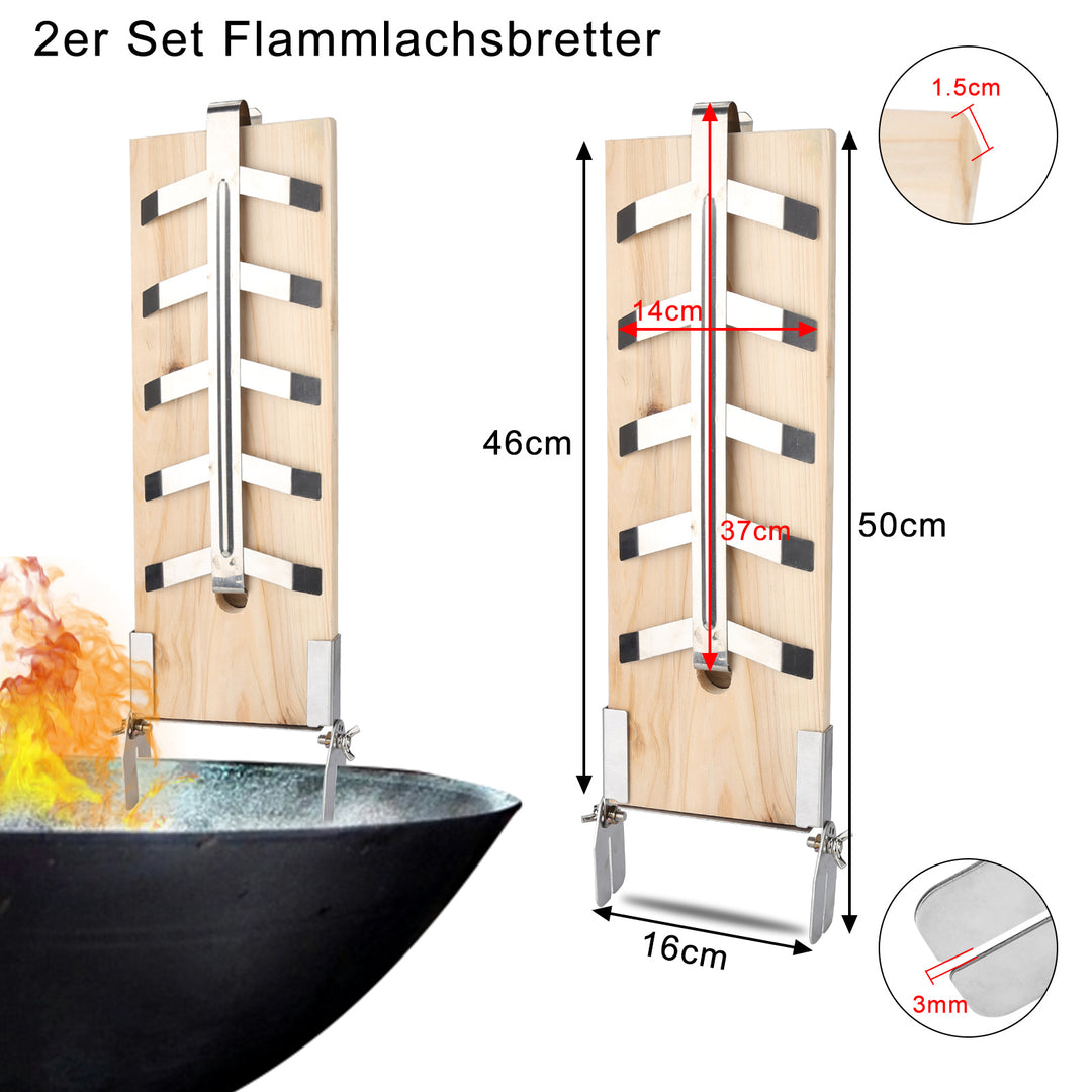 Flammlachsbrett 