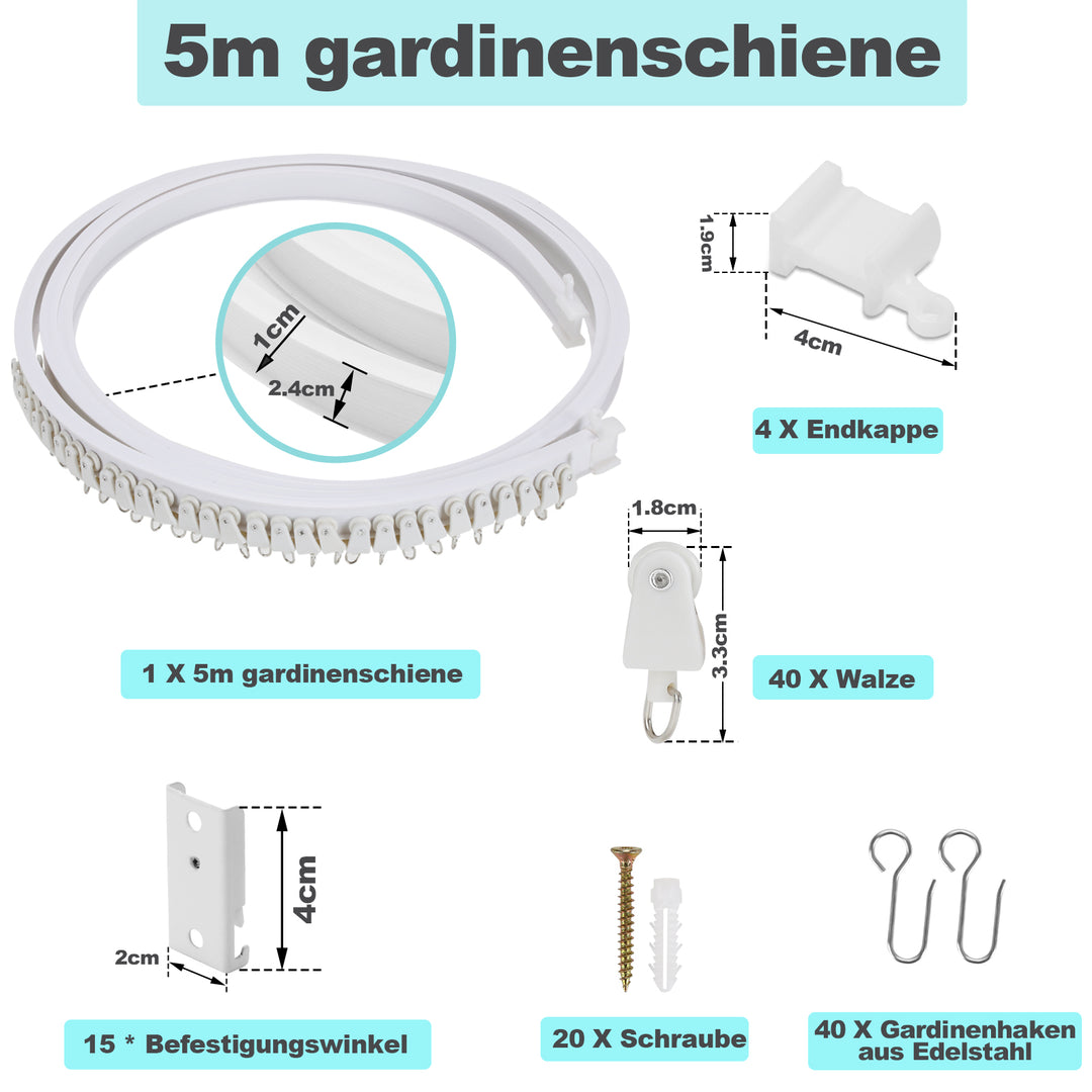 Gardinenschiene 