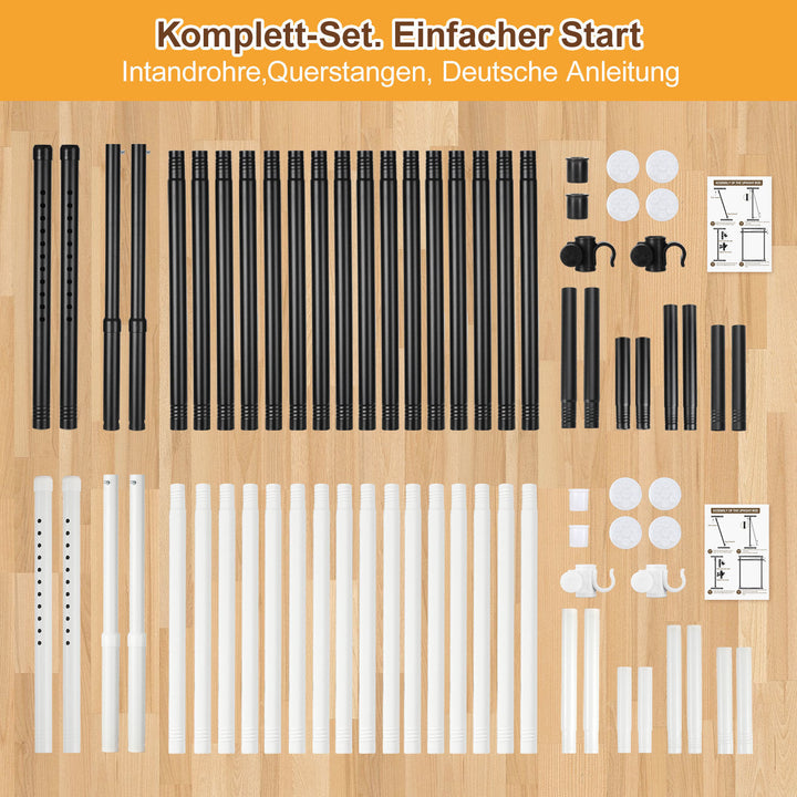 Sonnewelt Raumteiler Gardinenstange 122-305cm(H)