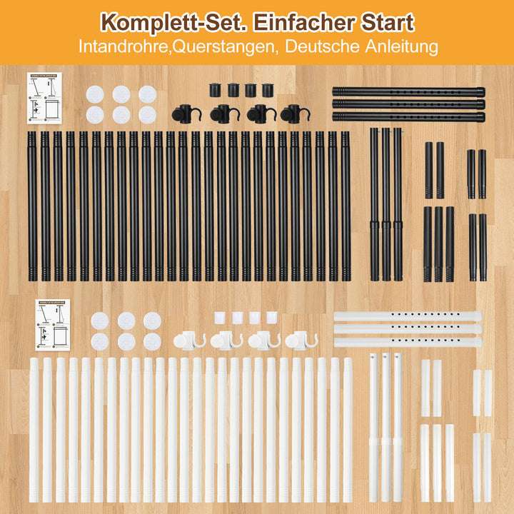 Sonnewelt Raumteiler Gardinenstange 122-305cm(H)
