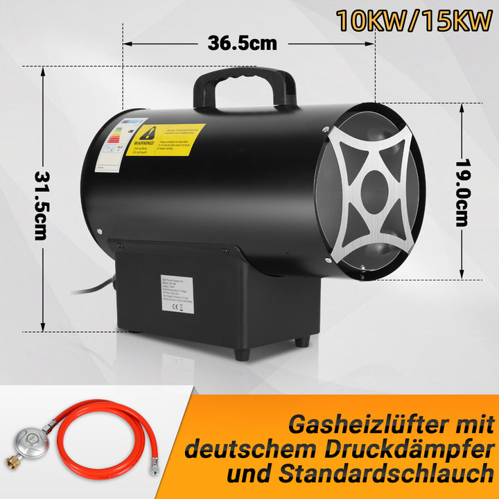 Gasheizgebläse